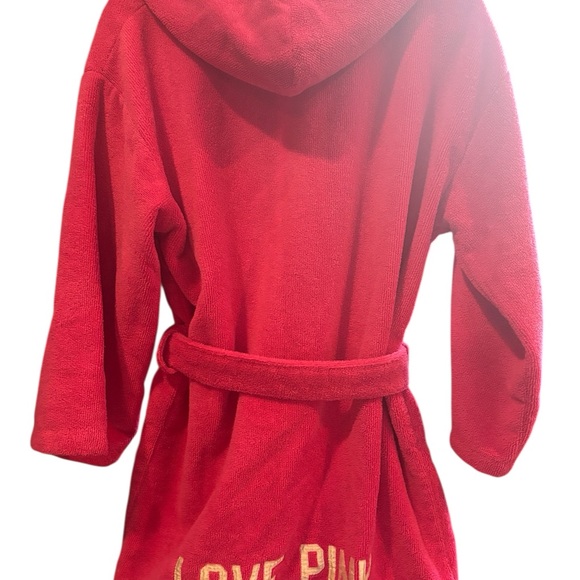 Victoria's Secret Pink Terry Cloth Robe - Picture 3 of 3
